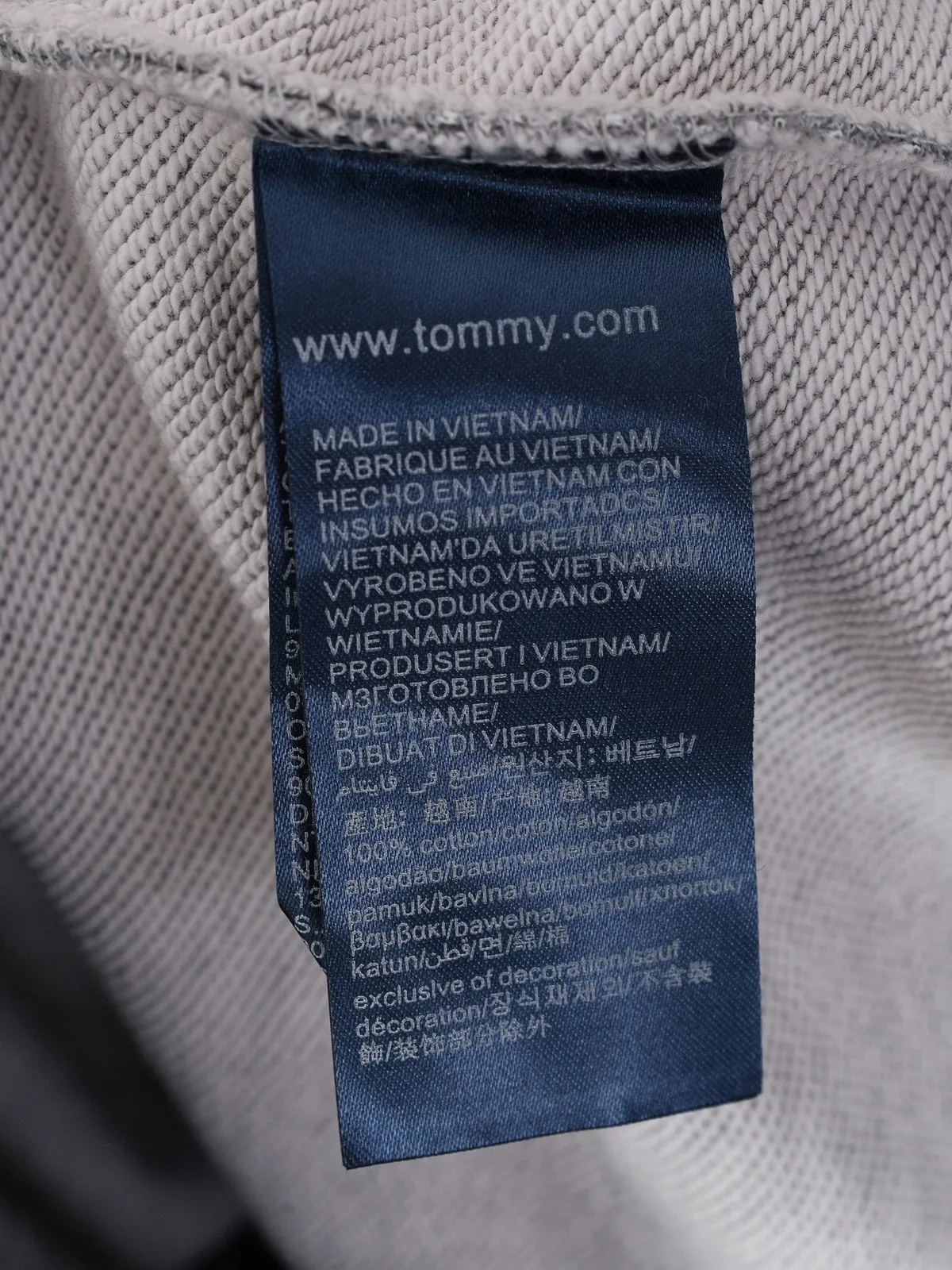P220 802# Tommy zipper stand collar sweatshirt jacket Color: black gray royal blue Size: M-XXL Fabric: 350g cotton terry